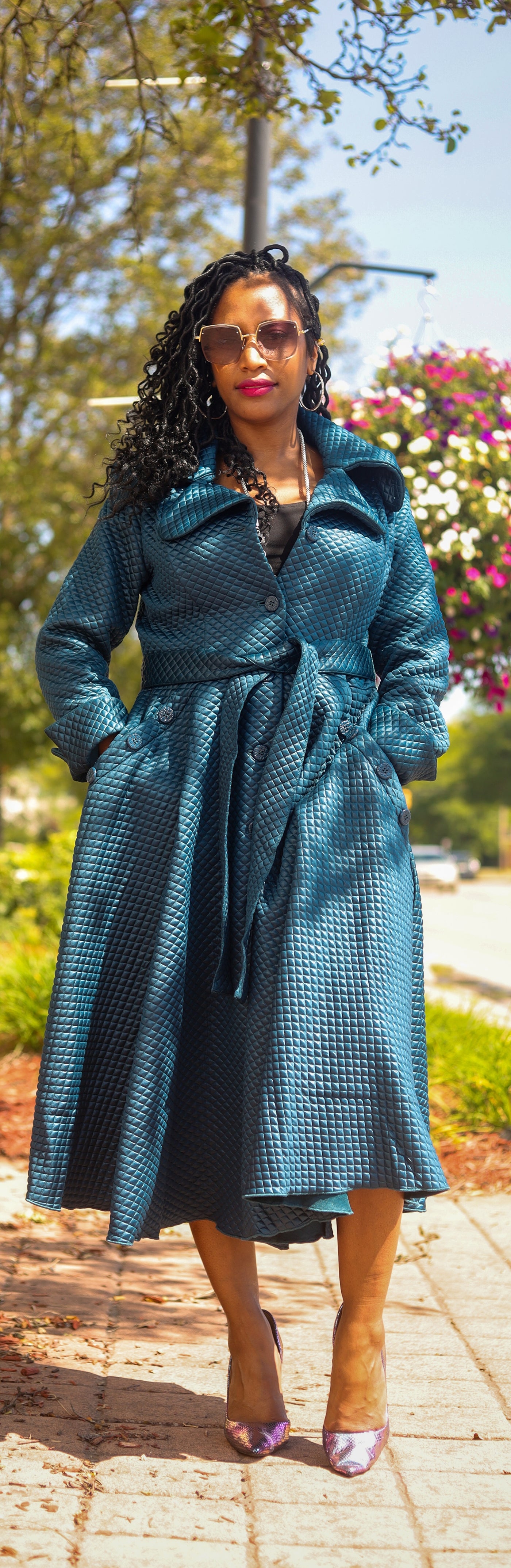 Samuel Dong's Jacquard Dress Coat