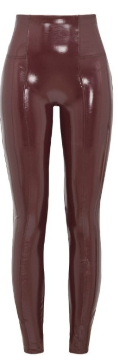 Oil Slick Patent Leggings