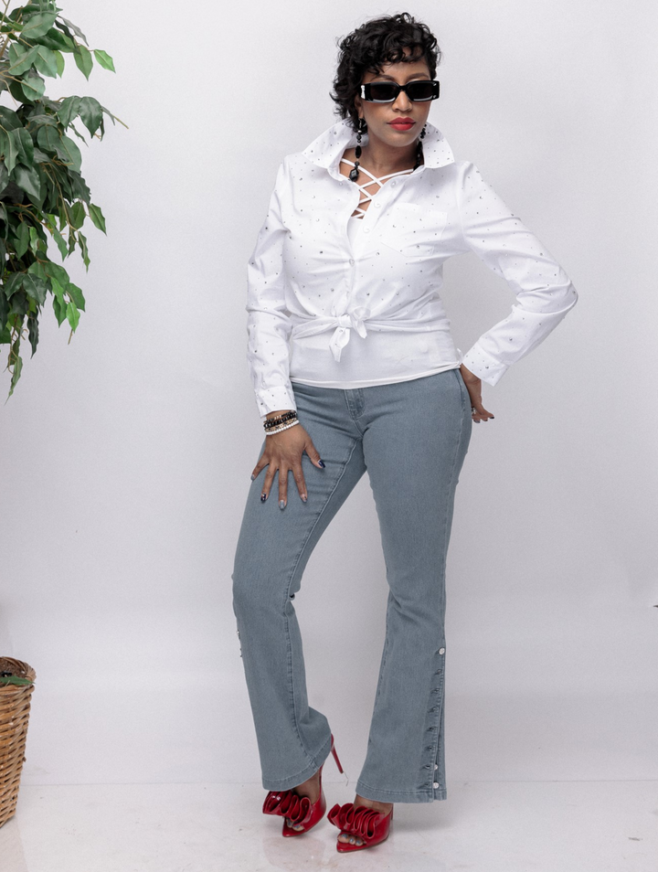 Buttoned & Bold