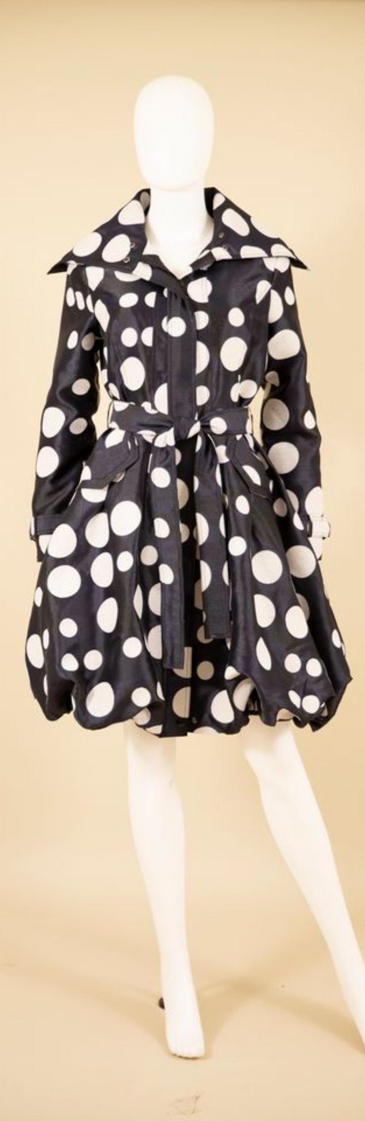 Samuel Dong's Woven Bubble Coat Dress (6 Color Options)