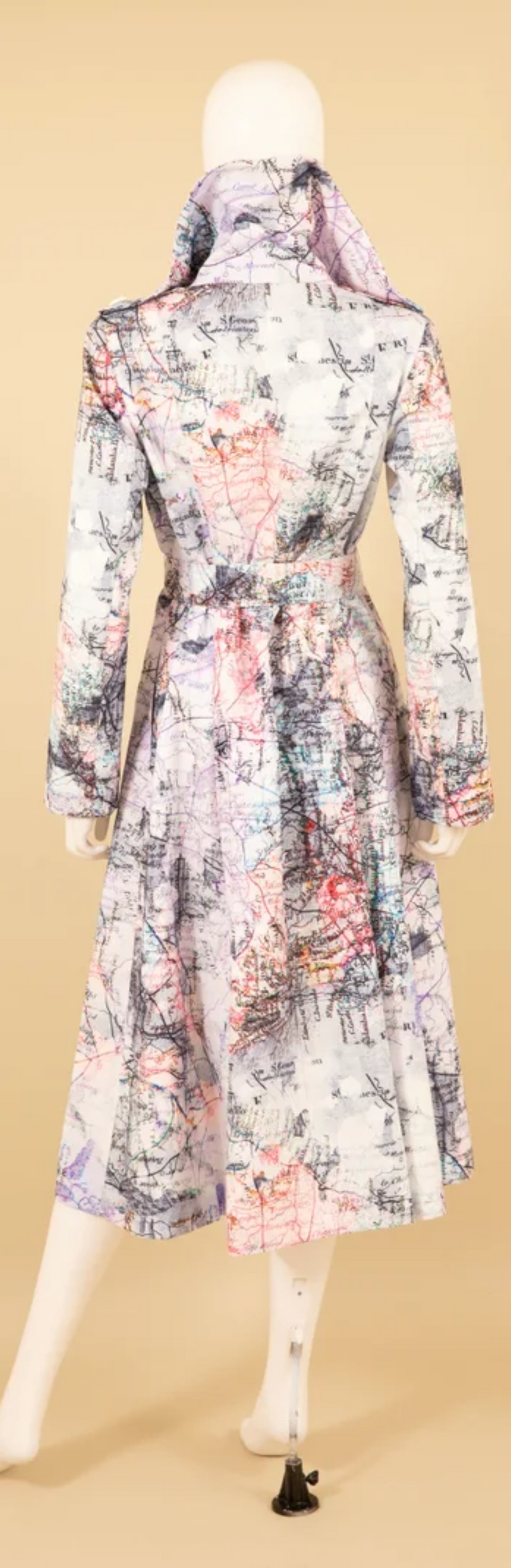 Samuel Dong's Floral Printed Trench (4 Color Options)