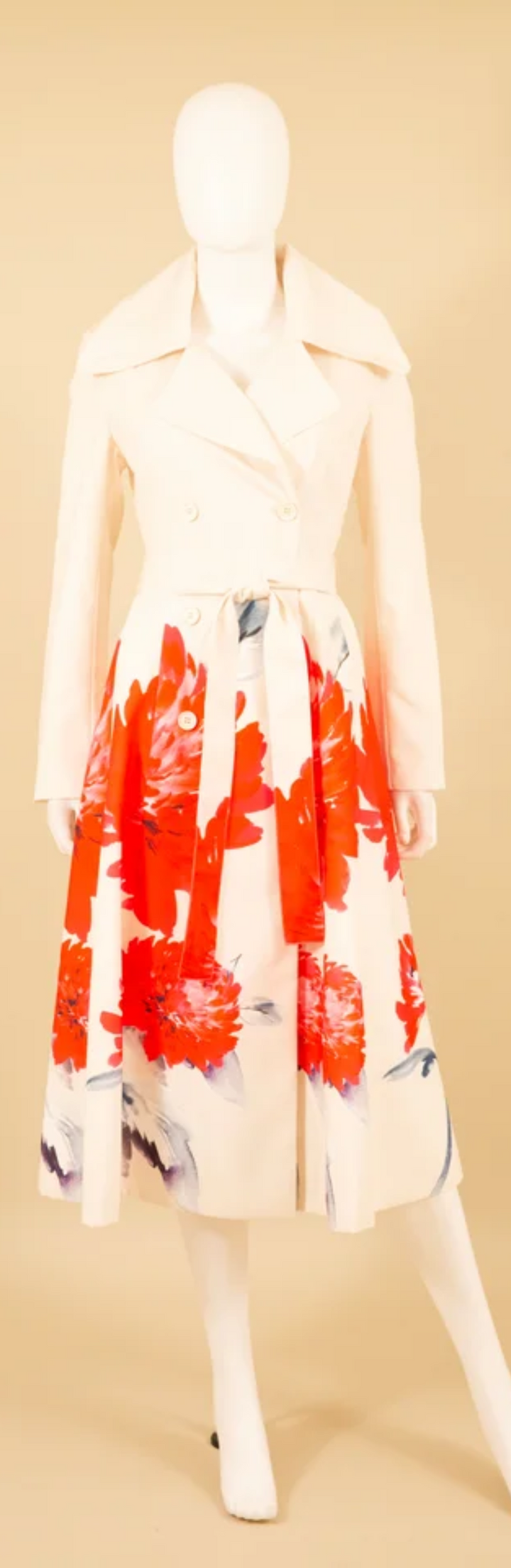 Samuel Dong's Floral Printed Trench (4 Color Options)