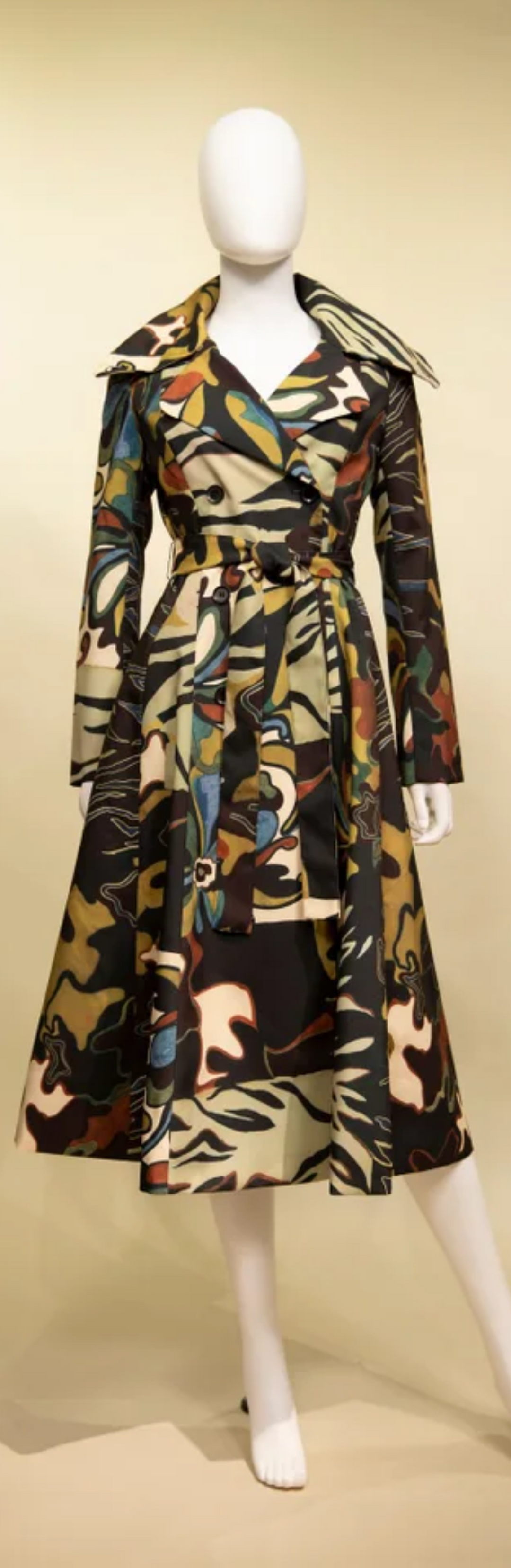 Samuel Dong's Floral Printed Trench (4 Color Options)