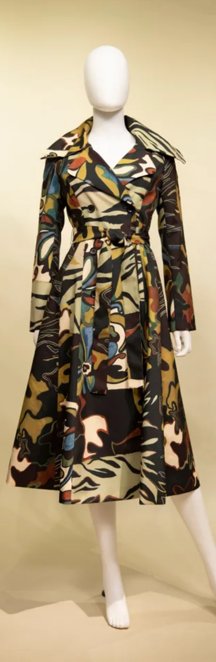 Samuel Dong's Floral Printed Trench (4 Color Options)