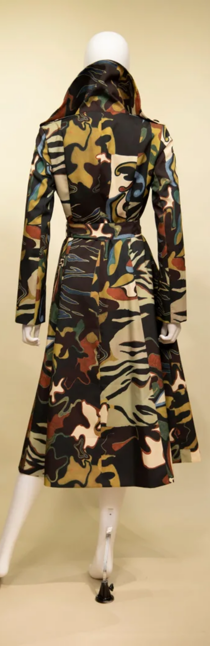 Samuel Dong's Floral Printed Trench (4 Color Options)