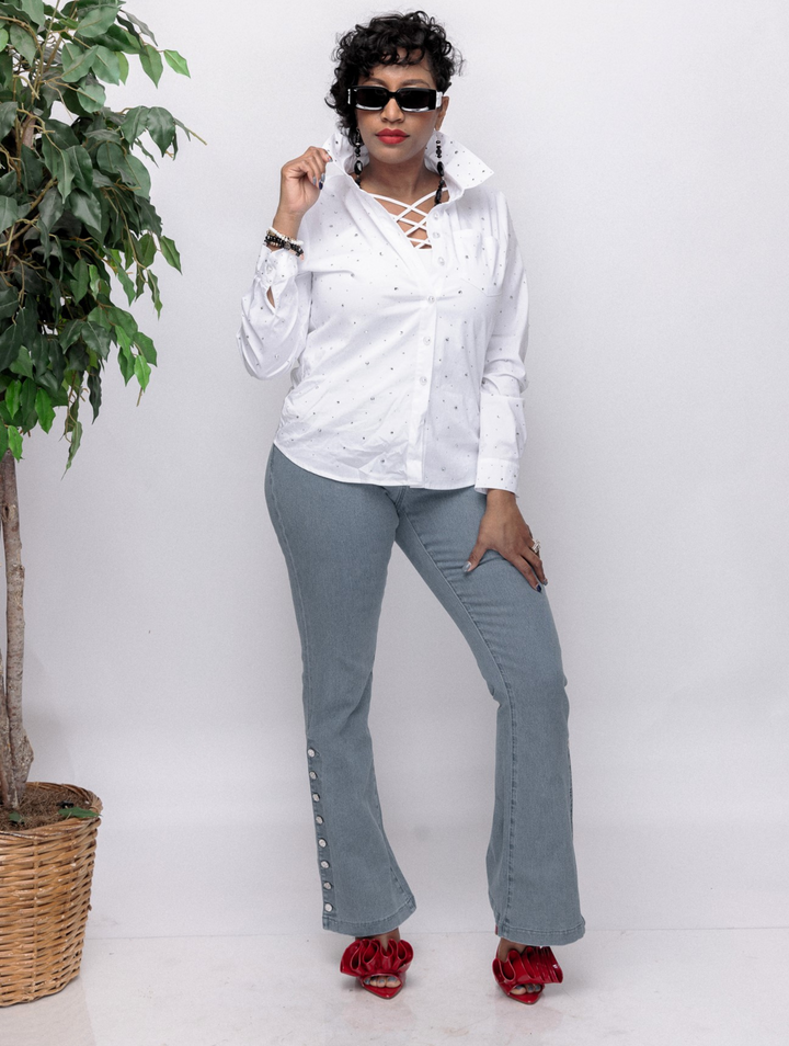 Buttoned & Bold