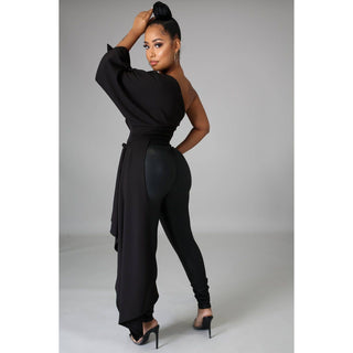 🖤 After Hours One-Shoulder Top