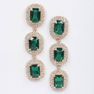 Rhinestone Dangle Earring
