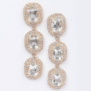 Rhinestone Dangle Earring