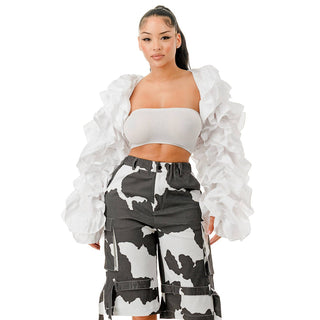 🤍 Runway Whimsical Bolero