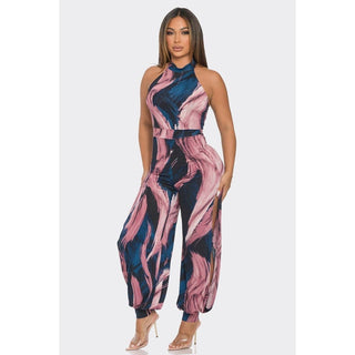 Ink & Rose Halter Jumpsuit