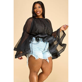 🤍 Bella Breeze Blouse
