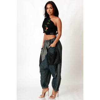 ✨ Rebel Remix Denim Jogger