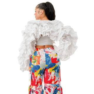 🤍 Runway Whimsical Bolero