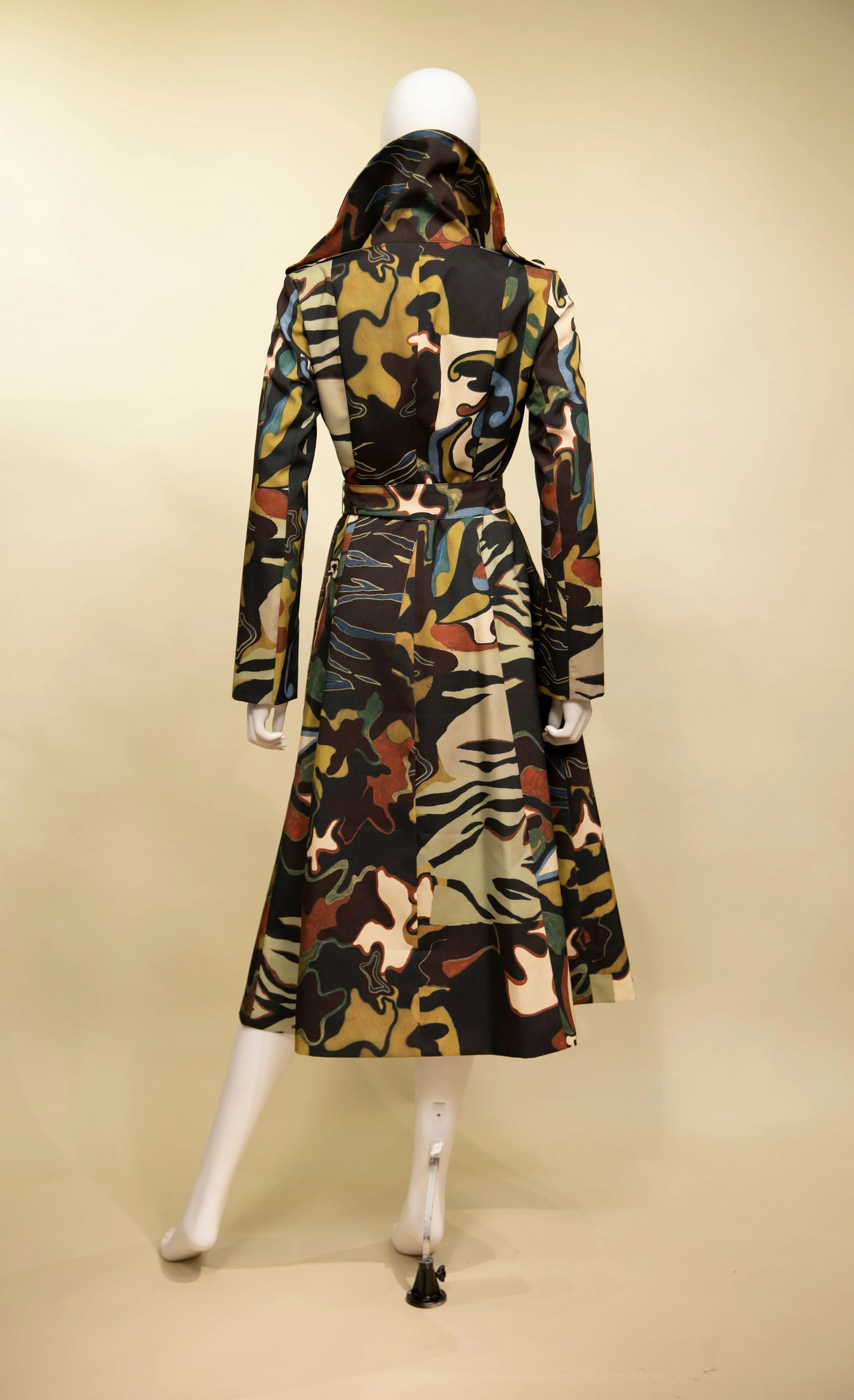 Samuel Dong's Floral Printed Trench