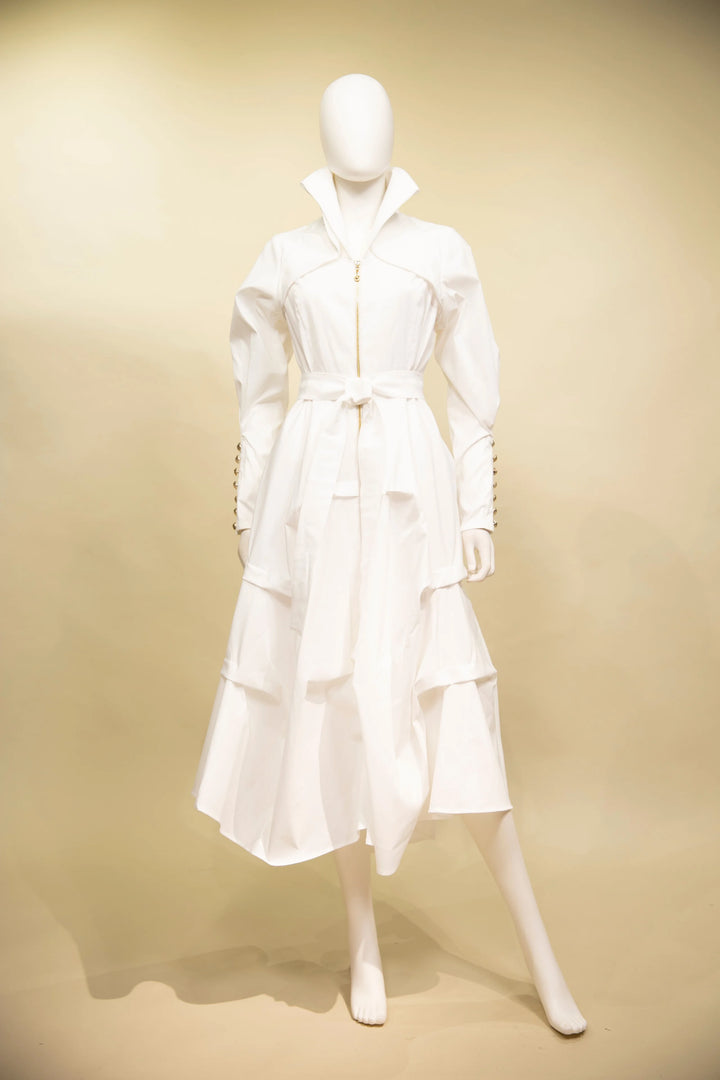Samuel Dong's Bustle Coat Dress (9 Colors)