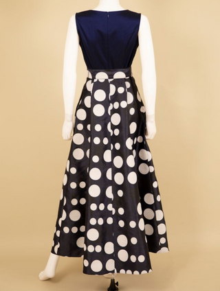 Samuel Dong's Polka Dot High-low Dress