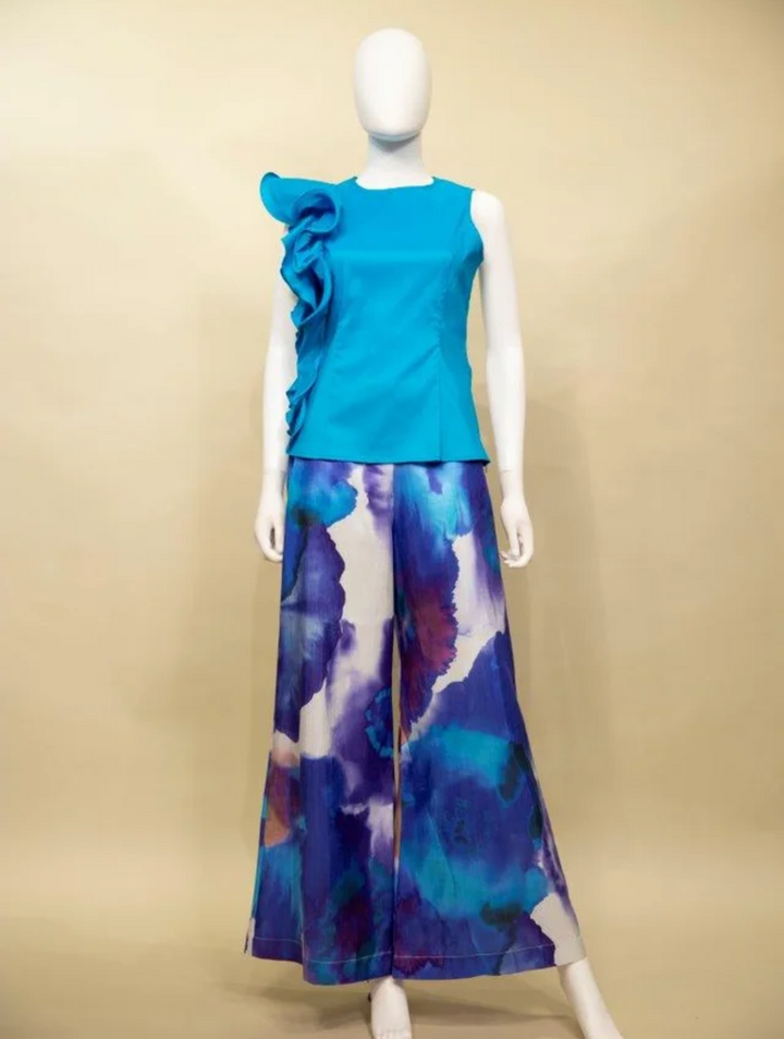 Samuel Dong's One Side Ruffle Top