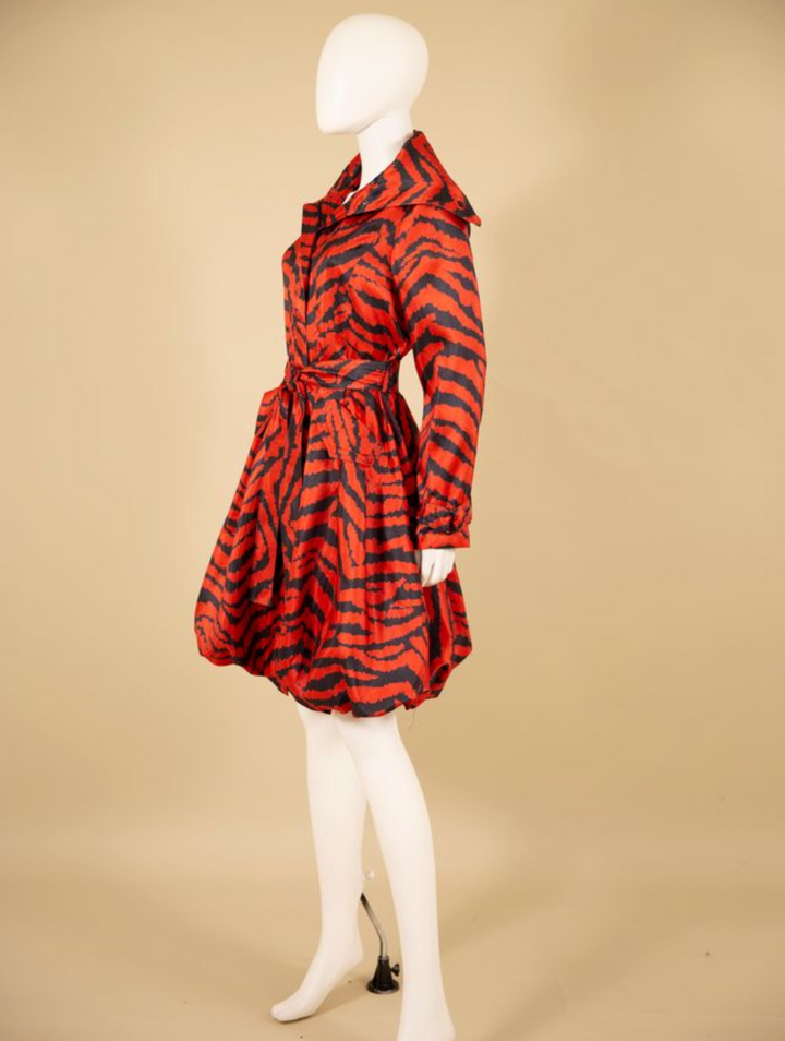 Samuel Dong's Printed Bubble Coat Dress - (19 Options)