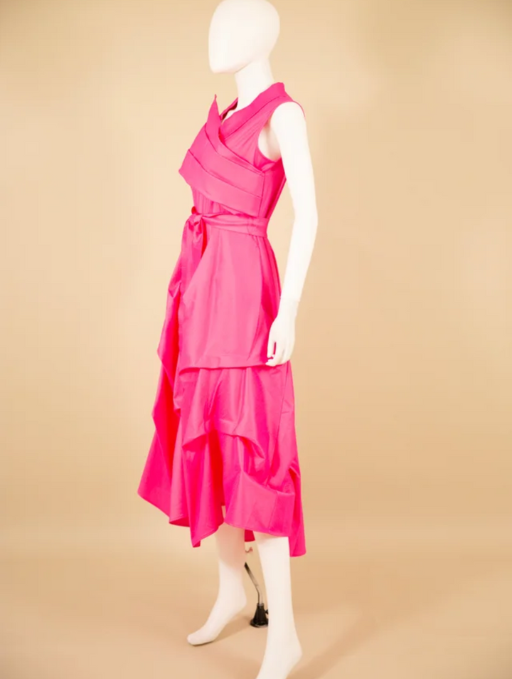Samuel Dong's Cross-Over Dress (3 Color Options)