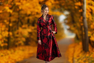 Samuel Dong's Floral Double Collared Dress (6 Color Options)