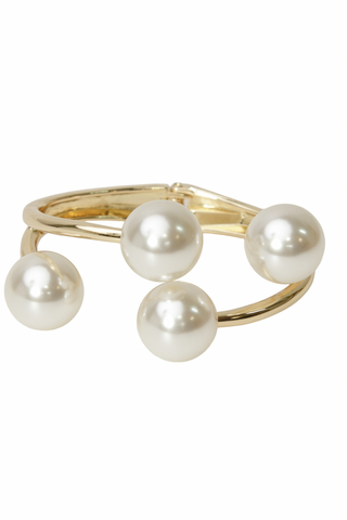 Quad Pearl Orbit Bracelet
