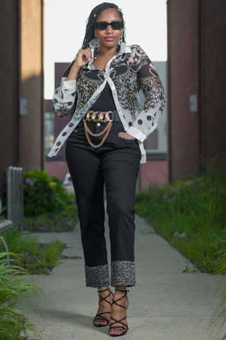Polka Prowl Blouse