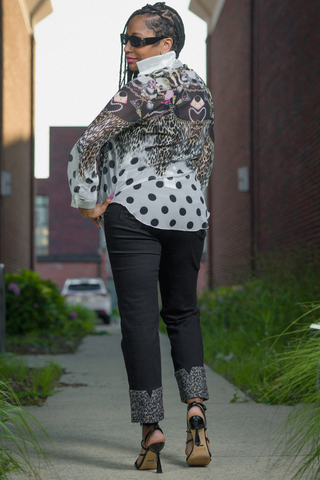 Polka Prowl Blouse