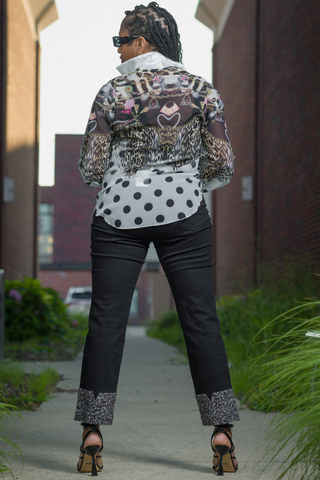 Polka Prowl Blouse
