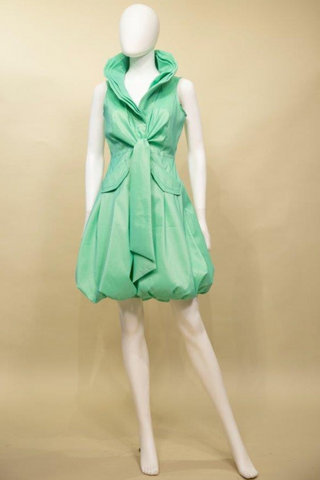 Samuel Dong's Triple Wire Collard Dress (19 Color Options)