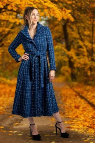 Samuel Dong Jacquard Coat