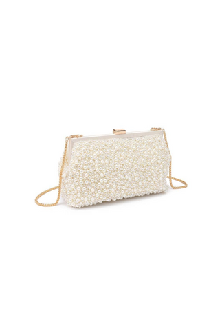 Glow Pearl Clutch Evening Bag (3 Color Descriptions)