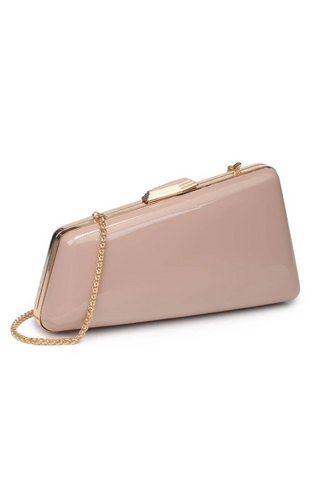 Patent Asymmetrical Evening Bag