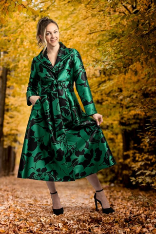 Samuel Dong Bloom Double Collar Dress
