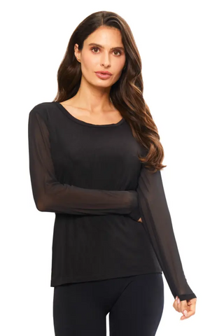 Sheer Show Mesh Top (4 Color Options)