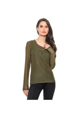 Sheer Show Mesh Top (4 Color Options)