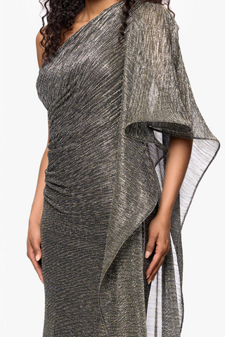 Shimmer Alloy Gown