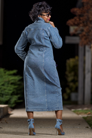 Denim Diamond Dust Duster