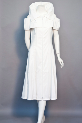 Samuel Dong's Cold Shoulder Dress (3 Color Options)