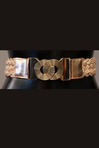 Samuel Dong Interlocking Metallic Belt (4 Color Options)