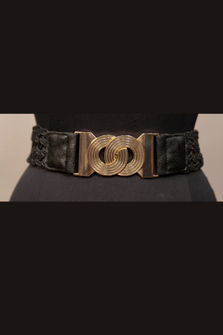 Samuel Dong Interlocking Metallic Belt (4 Color Options)