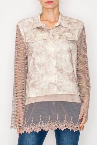 Dreamcatcher Tie-Dye Jacket