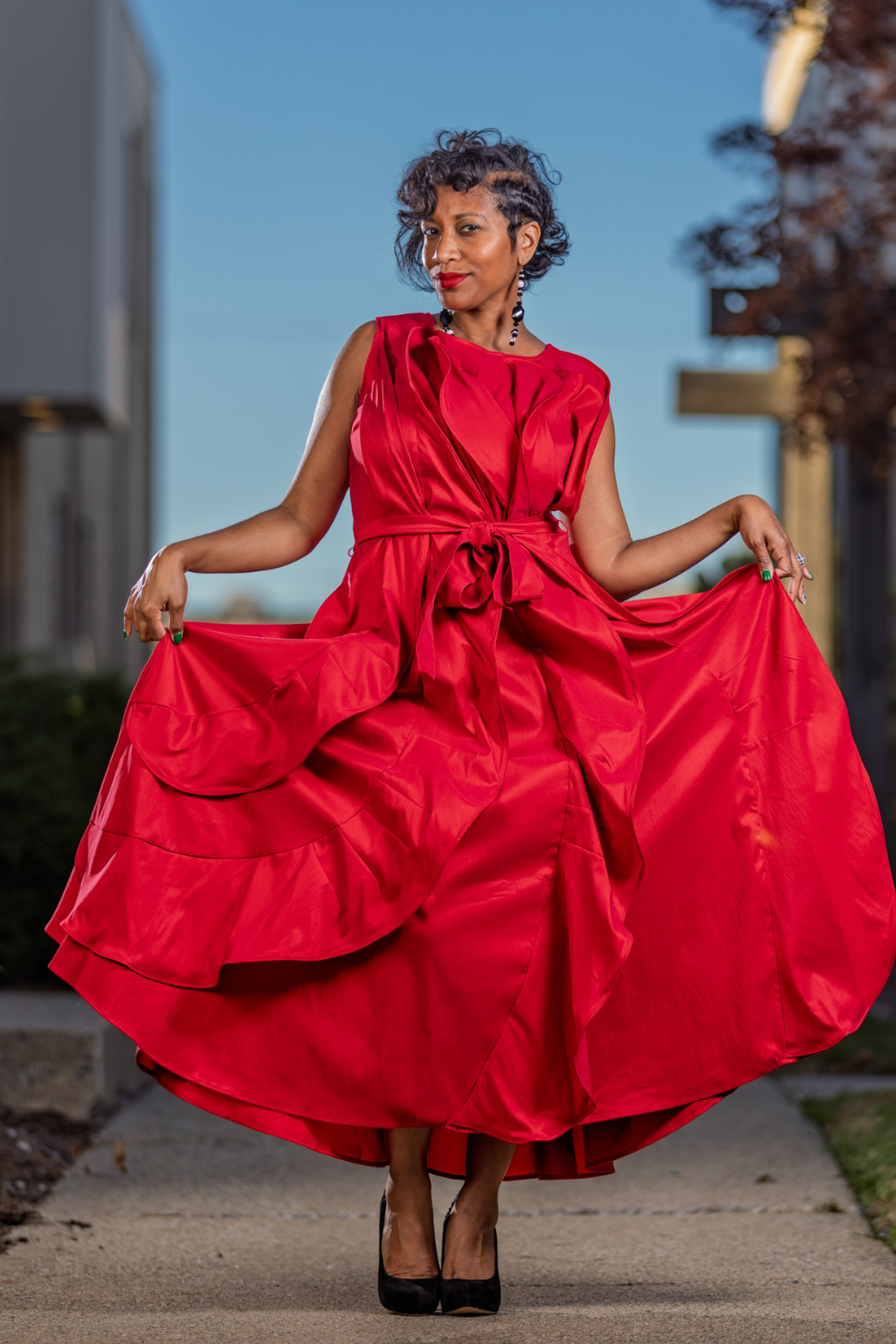Samuel Dong Symphony Dress (2 Color Options) Irresistible Boutique Samuel Dong Symphony Dress (2 Color Options) Irresistible Boutique
