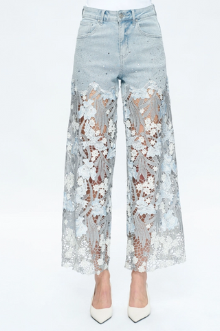 Obsidian Garden RESTOCKED - Ice Denim Blue