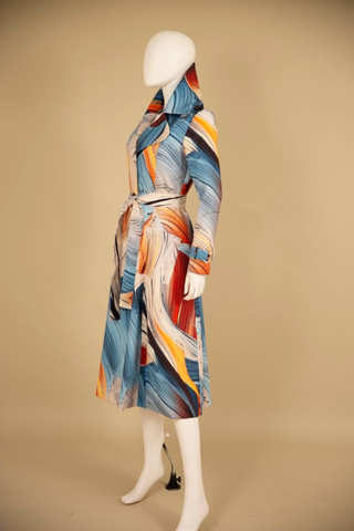 Samuel Dong's Trench Coat Dress (2 Color Options)