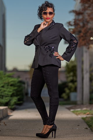 Midnight Monarch Blazer