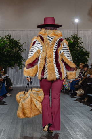 Wild Streak Faux Fur Jacket