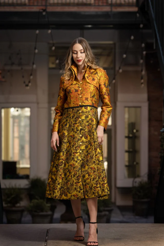 Samuel Dong's Jacquard Coat (3 Color Options)