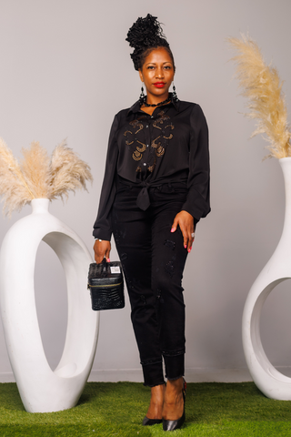 Smoky Amber Elegance - Restocked