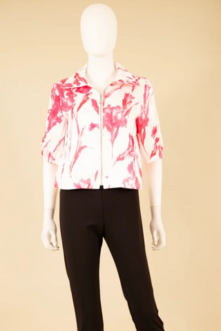 Samuel Dong's Printed Crop Jacket (7 Color Options)